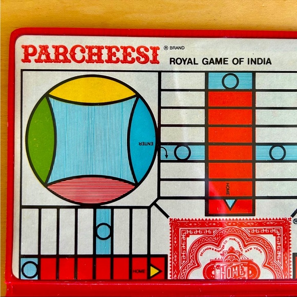 VINTAGE Pocket Parcheesi Game - Picture 4 of 7